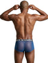 Xtremen 91279 Men's Underwear Microfiber Mesh Breathable Briefs Color Blue