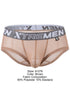 Xtremen 91279 Men's Underwear Microfiber Mesh Breathable Briefs Color Brown
