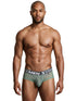 Xtremen 91279 Men's Underwear Microfiber Mesh Breathable Briefs Color Green