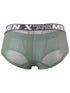 Xtremen 91279 Men's Underwear Microfiber Mesh Breathable Briefs Color Green