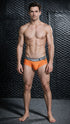 Xtremen 91280 Men's Underwear Sleek Microfiber Briefs Color Orange