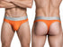 Xtremen 91281 Men's Underwear Sleek Microfiber Thongs Color Orange