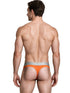Xtremen 91281 Men's Underwear Sleek Microfiber Thongs Color Orange