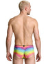 Xtremen 91283 Rainbow Printed Microfiber Briefs Color Cloud