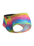 Xtremen 91283 Rainbow Printed Microfiber Briefs Color Cloud