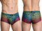 Xtremen 91283 Rainbow Printed Microfiber Briefs Color Labyrinth