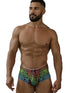 Xtremen 91283 Rainbow Printed Microfiber Briefs Color Labyrinth