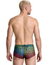 Xtremen 91283 Rainbow Printed Microfiber Briefs Color Labyrinth