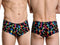 Xtremen 91283 Rainbow Printed Microfiber Briefs Color Mushroom