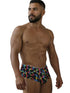 Xtremen 91283 Rainbow Printed Microfiber Briefs Color Mushroom