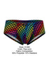 Xtremen 91283 Rainbow Printed Microfiber Briefs Color Paw print