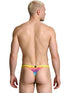 Xtremen 91284 Printed Microfiber Thongs Color Cloud