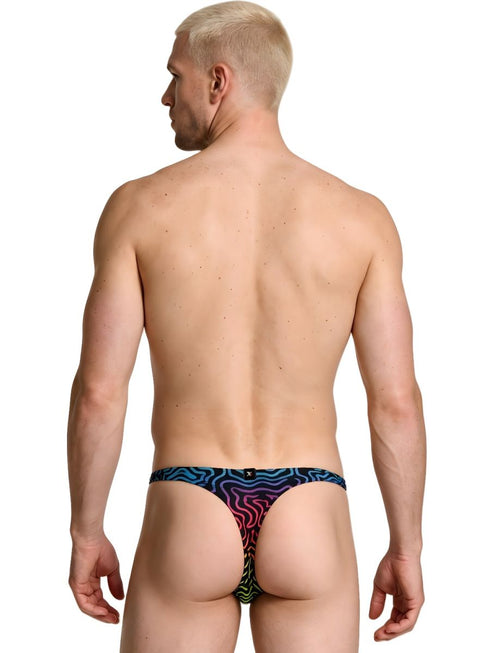 Xtremen 91284 Printed Microfiber Thongs Color Labyrinth