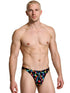 Xtremen 91284 Printed Microfiber Thongs Color Mushroom