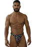 Xtremen 91284 Printed Microfiber Thongs Color Mushroom