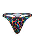 Xtremen 91284 Printed Microfiber Thongs Color Mushroom