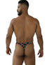 Xtremen 91284 Printed Microfiber Thongs Color Mushroom
