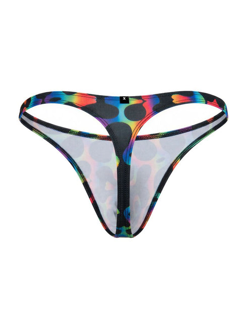 Xtremen 91284 Printed Microfiber Thongs Color Mushroom