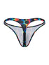 Xtremen 91284 Printed Microfiber Thongs Color Mushroom
