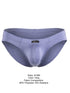 Xtremen 91286 Men's Underwear Sleek Microfiber Briefs Color Gray