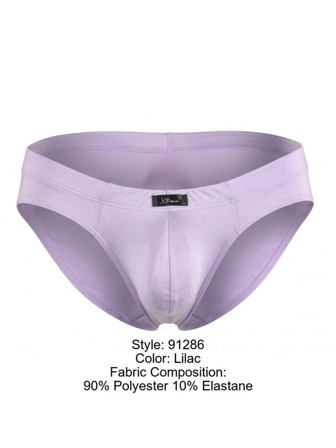 Xtremen 91286 Men's Underwear Sleek Microfiber Briefs Color Lilac