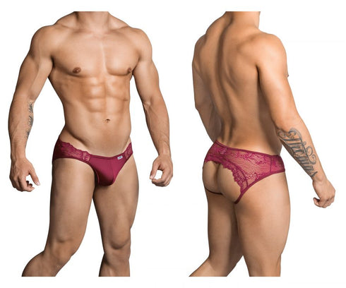 CandyMan 99312 Jockstrap Color Burgundy