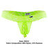 CandyMan 99315 Peek a Boo Thongs Color Green