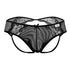CandyMan 99538 Lace Jockstrap Color Black