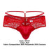 CandyMan 99647 Lace Thongs Color Red