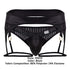 CandyMan 99655 Garter Thongs Color Black