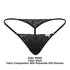 CandyMan 99685 Lace Thongs Color Black