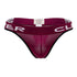 Clever 0940 Jasped Thongs Color Grape
