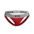 MaleBasics MBL107 MOB Classic Fetish Jock 3 Inches Jockstrap Color Red
