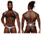 Male Power 404-282 S-naked Shoulder Sling Harness Thong Color Silver-Black