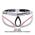PPU 2304 Ball Lifter Jockstrap Color White