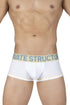Private Structure MOUX4103 Mo Lite Mid Waist Trunks Color White