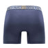 Private Structure PBUT4380 Bamboo Mid Waist Boxer Briefs Color Citadel Blue
