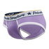 Private Structure SCUS4529 Classic Mid Waist Mini Briefs Color Purple