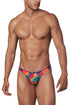 Xtremen 91145 Printed Microfiber Bikini Color Rainbow Fish