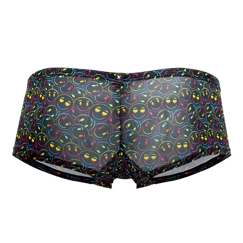 Xtremen 91147 Printed Microfiber Trunks Color Smiley Face