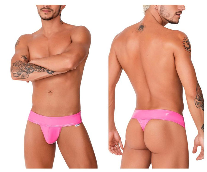 clever moda CandyMan 99742 Gloss Thongs Color Pink
