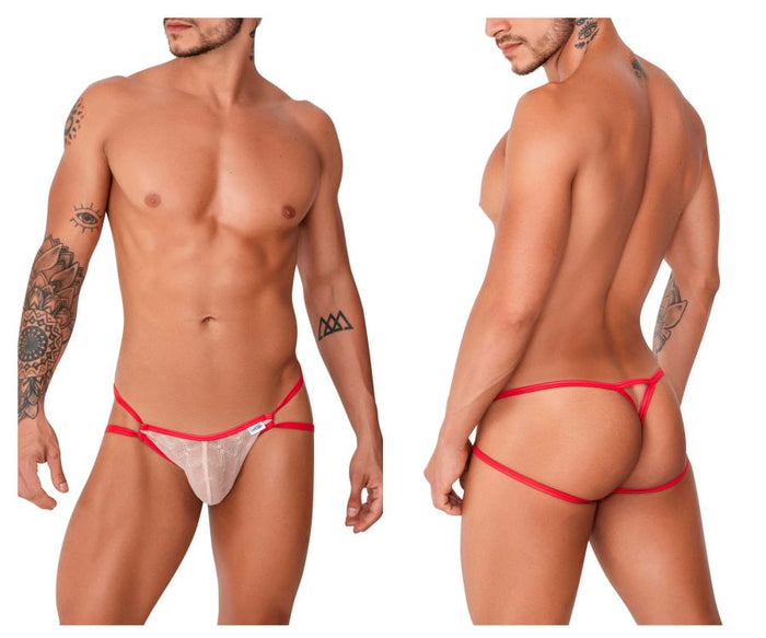 clever moda CandyMan 99762 Jock G-String Color Nude