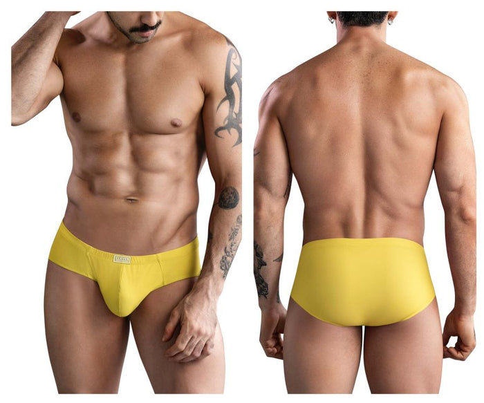 clever moda Clever 1746 Pastel Briefs Color Mustard