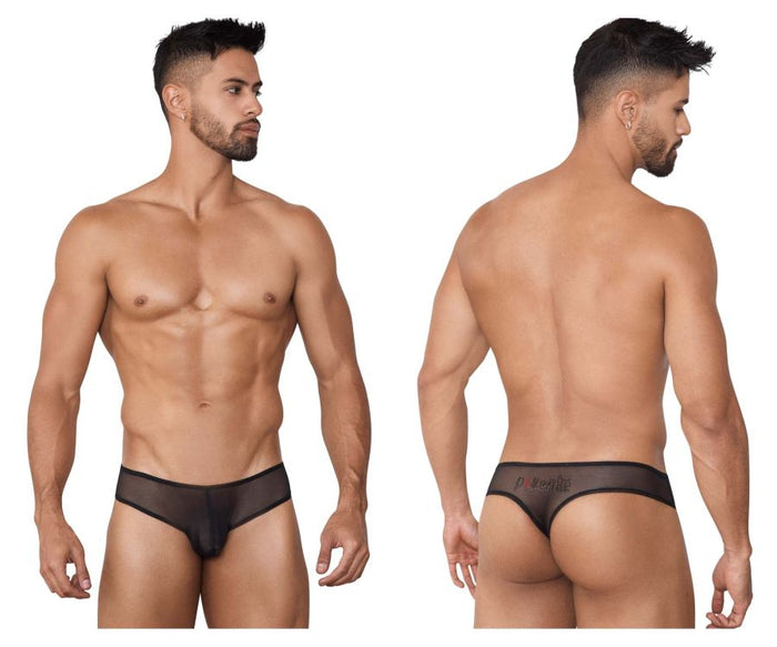 clever moda Pikante PIK 1388 Sense Thongs Color Black