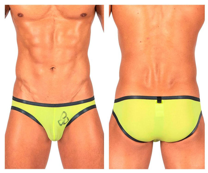 clever moda Private Structure BRUT4393 Bare Bikini Color Yellow