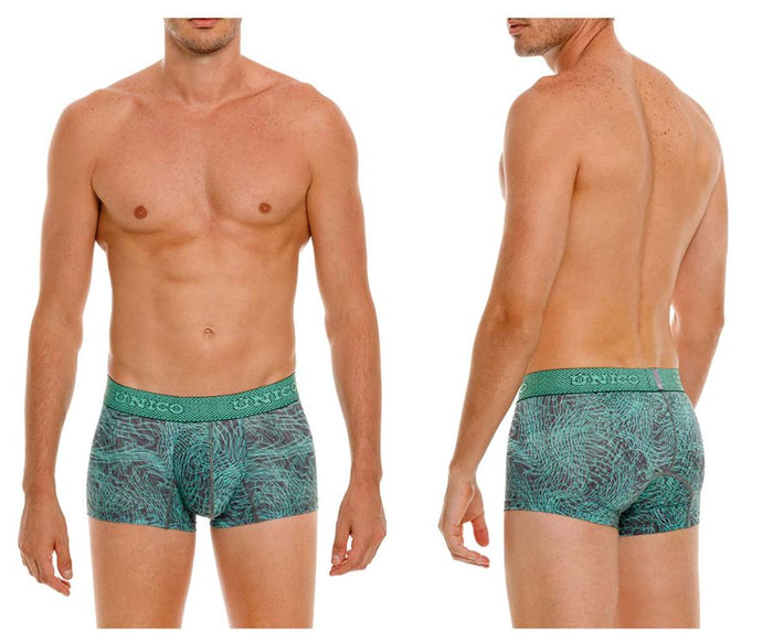 clever moda Unico 24080100105 Cairel Trunks Color 43-Green