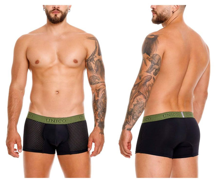 clever moda Unico 25020100121 Tribunal Trunks Color 99-Black