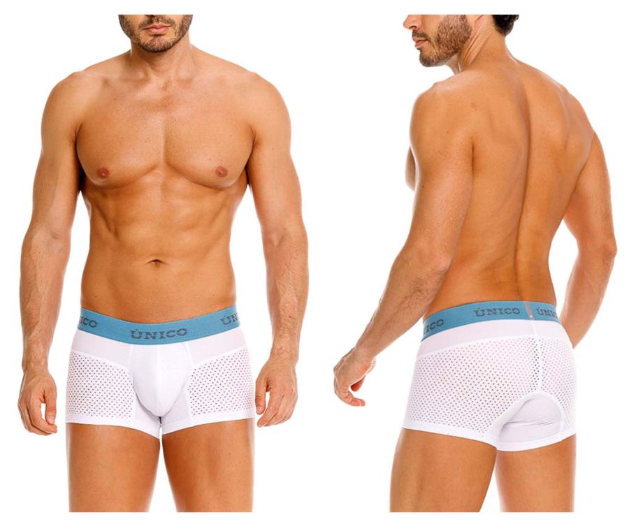Mundo Unico Boxer Aderenti Uomo, Basic, Morbidi E Traspiranti, Con Coppa Unica, Vestibilità Comoda, Confetti Vari