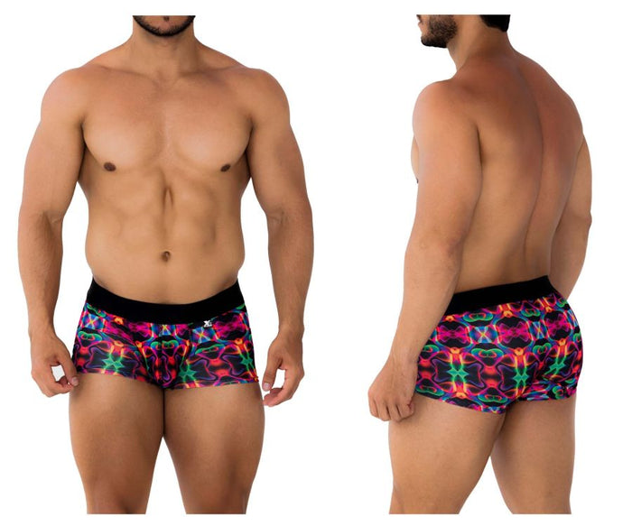 clever moda Xtremen 91173 Printed Trunks Color Bows