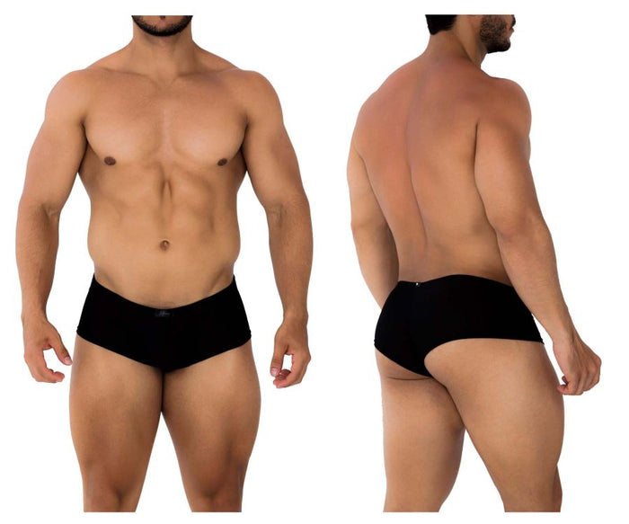 clever moda Xtremen 91175 Microfiber Trunks Color Black